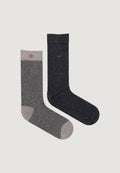 Calzini Lunghi Calvin Klein Jeans MEN SOCK 2P MOULINE STRUCTURE