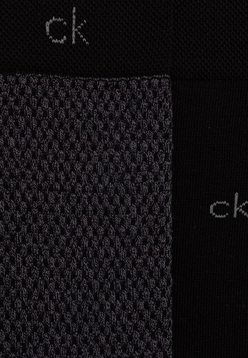 Knee high socks Calvin Klein Jeans MEN SOCK 2P MOULINE STRUCTURE