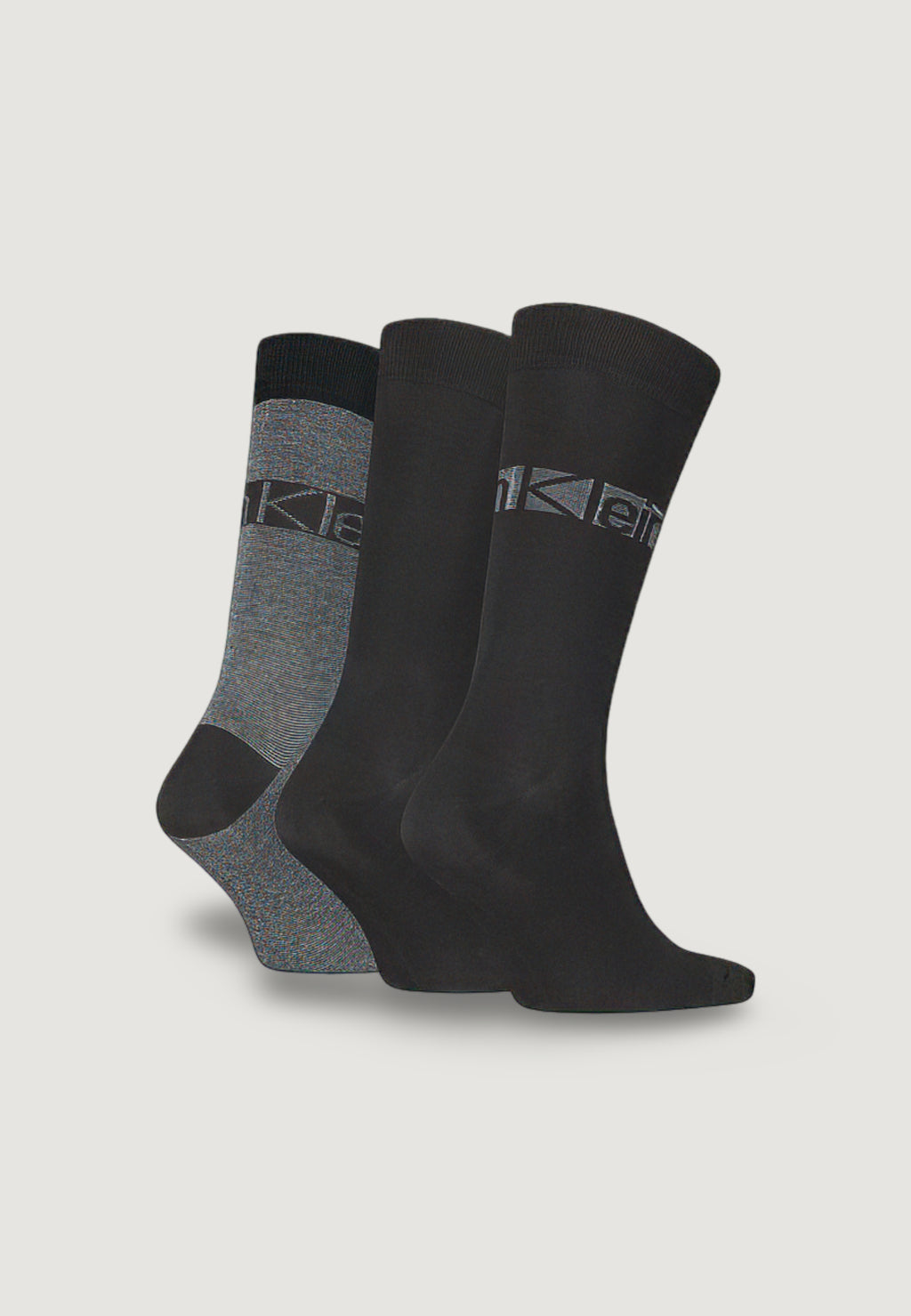 Knee high socks Calvin Klein Jeans MEN SOCK 3P GIFTBOX LOGO STRIPE