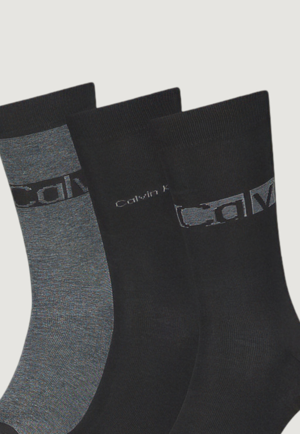 Knee high socks Calvin Klein Jeans MEN SOCK 3P GIFTBOX LOGO STRIPE