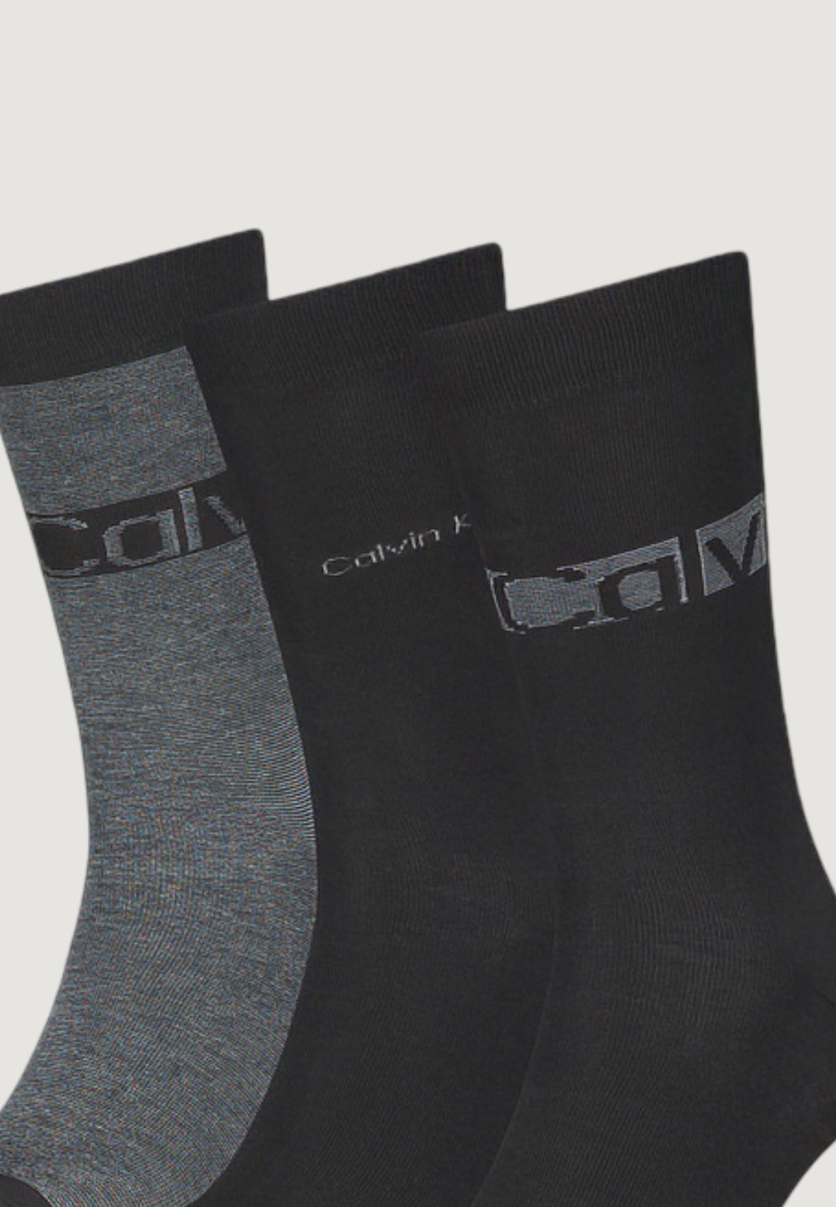 Knee high socks Calvin Klein Jeans MEN SOCK 3P GIFTBOX LOGO STRIPE