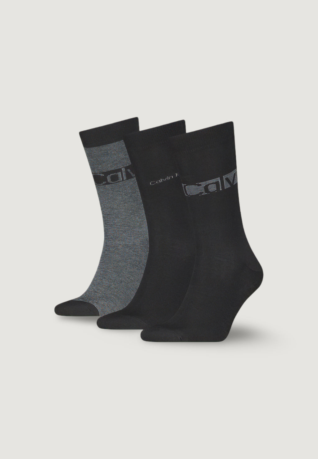 Knee high socks Calvin Klein Jeans MEN SOCK 3P GIFTBOX LOGO STRIPE