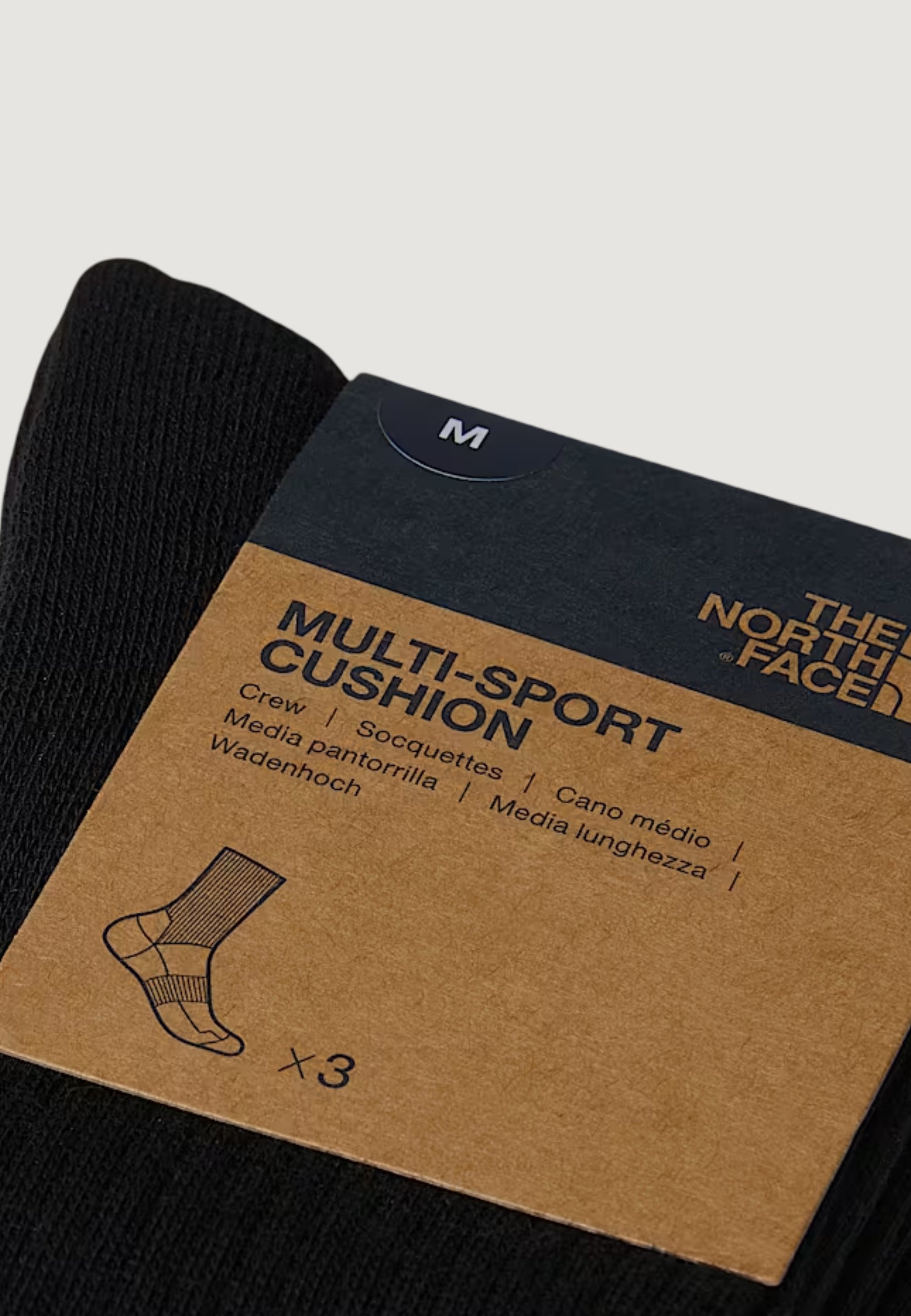 Calzini Lunghi The North Face MLSPRT SOCK CSH CREW 3P