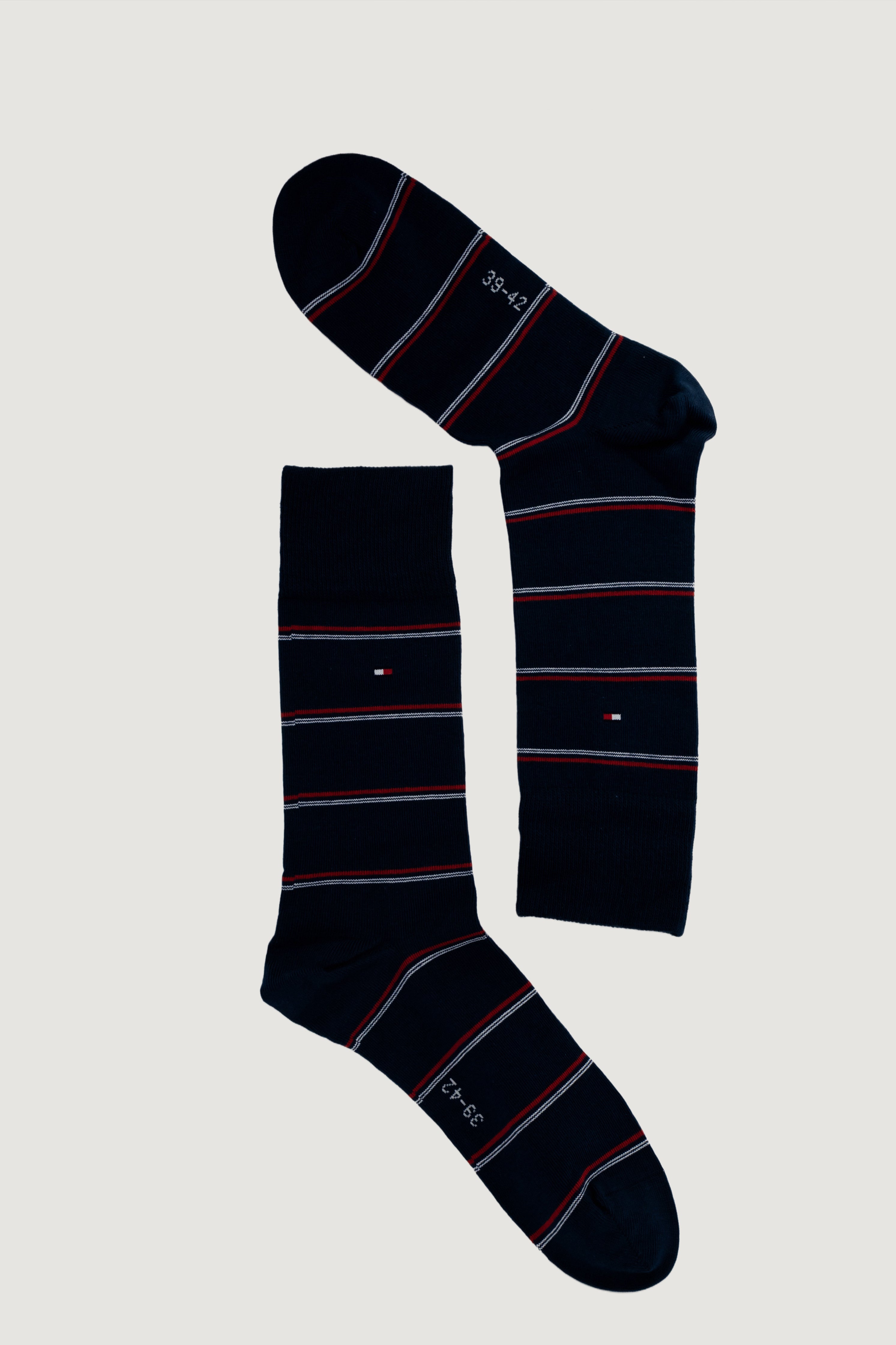 Calzini Lunghi Tommy Hilfiger TH MEN SOCK 3P GIFTBOX GRID STRIPE