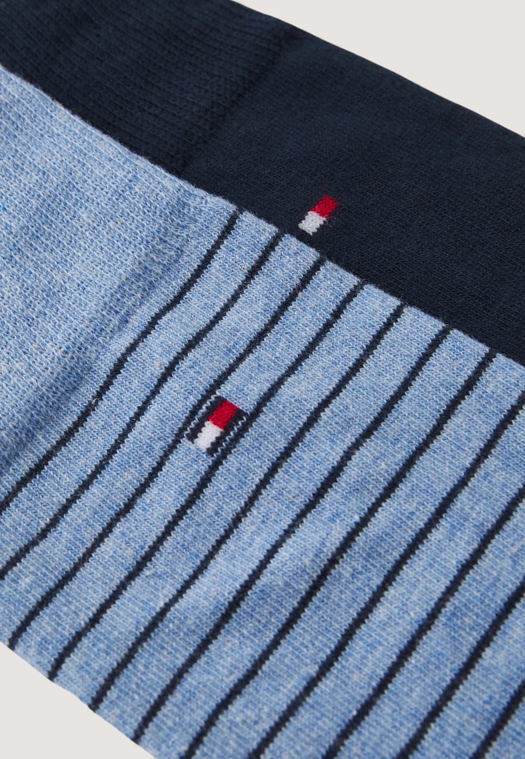 Calzini Lunghi Tommy Hilfiger TH MEN SMALL STRIPE SOCK 2P