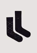 Knee high socks Tommy Hilfiger Jeans MEN SOCK 2P ARGYLE