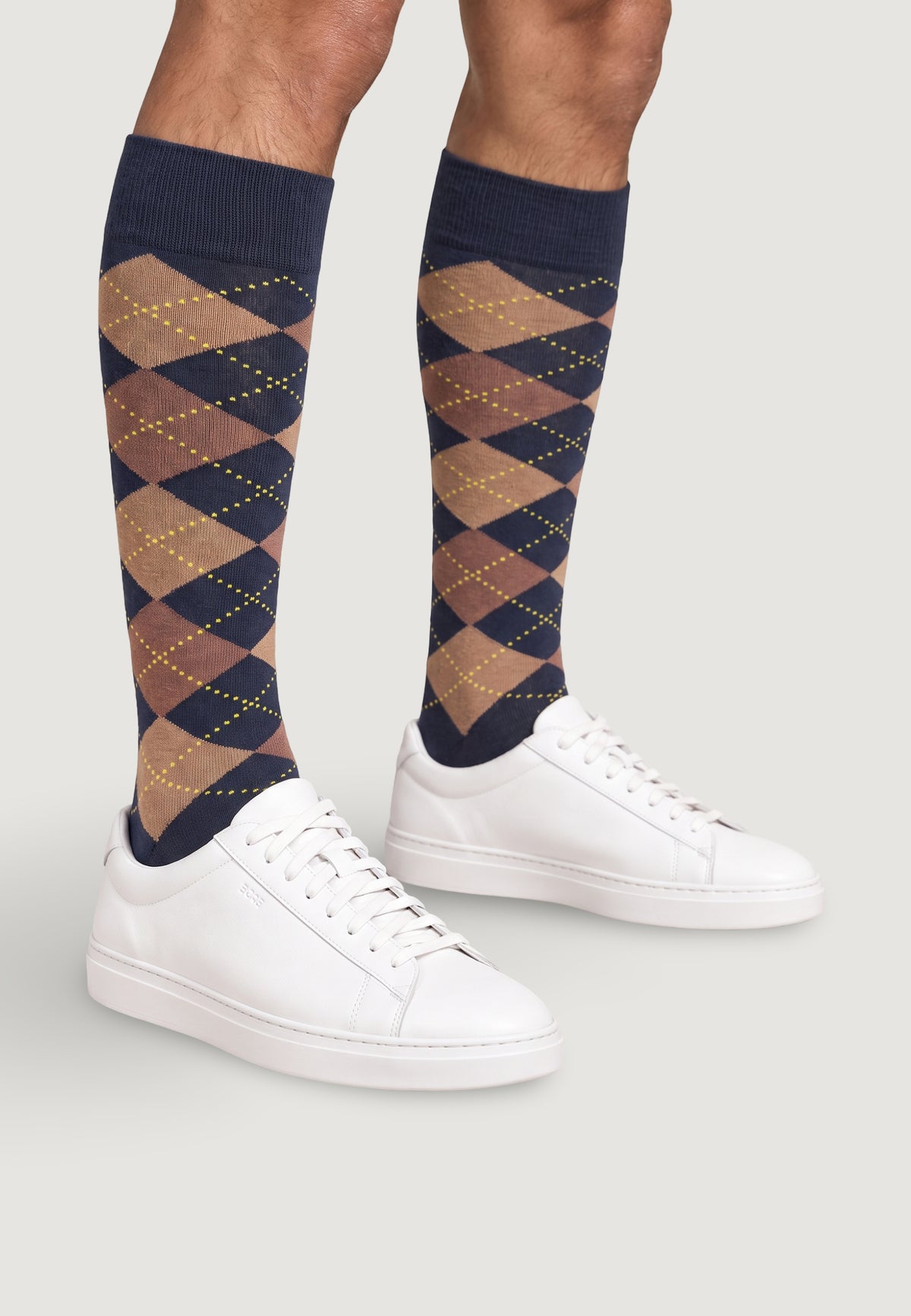 Knee high socks YOS FANTASIA ROMBI