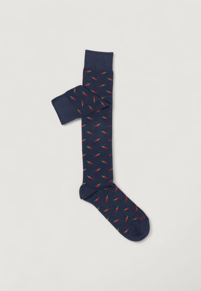 Knee high socks YOS PEPERONCINO