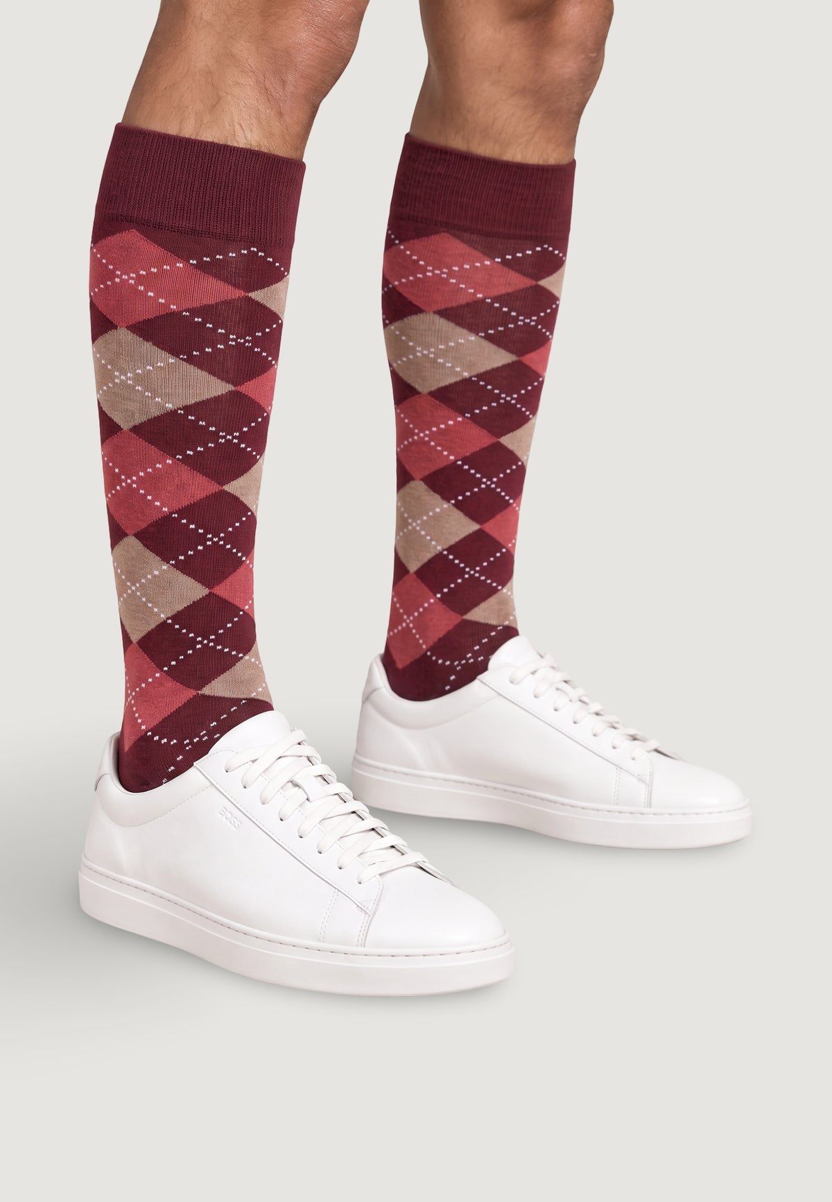 Knee high socks YOS FANTASIA ROMBI