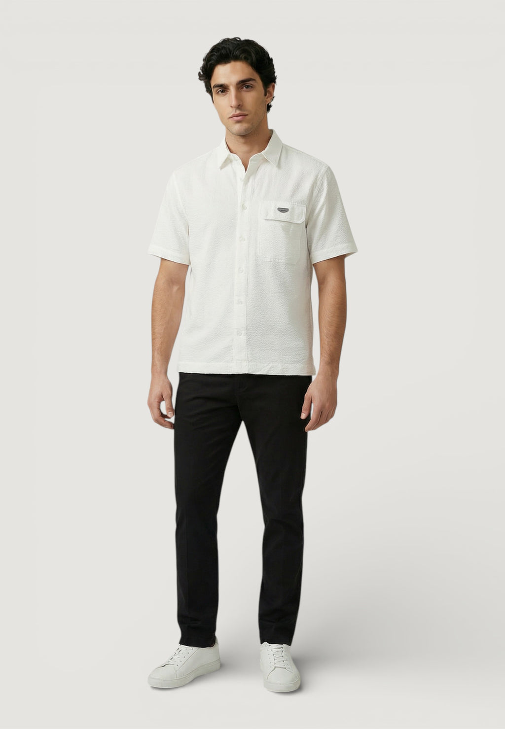 Camicia manica corta Antony Morato VIENNA RELAXED FIT