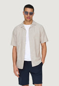 Camicia manica corta Only & Sons ONSCAIDEN SS SOLID RESORT LINEN NOOS