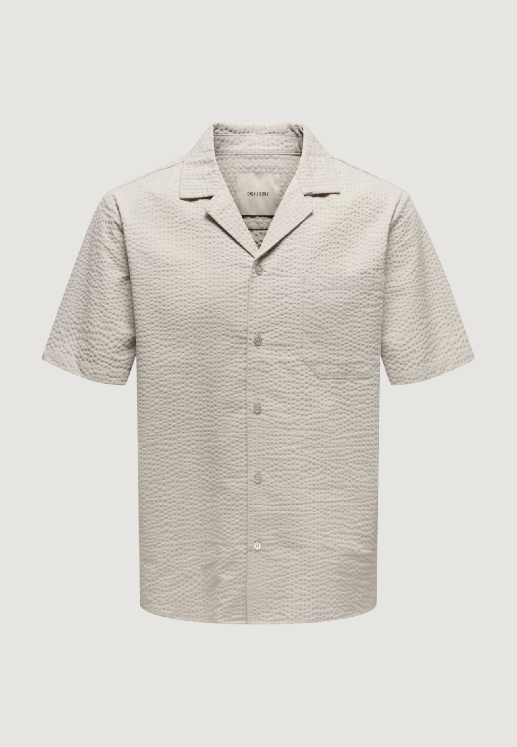 Camicia manica corta Only & Sons ONSEYE RESORT SEERS 0009 SHIRT NOOS