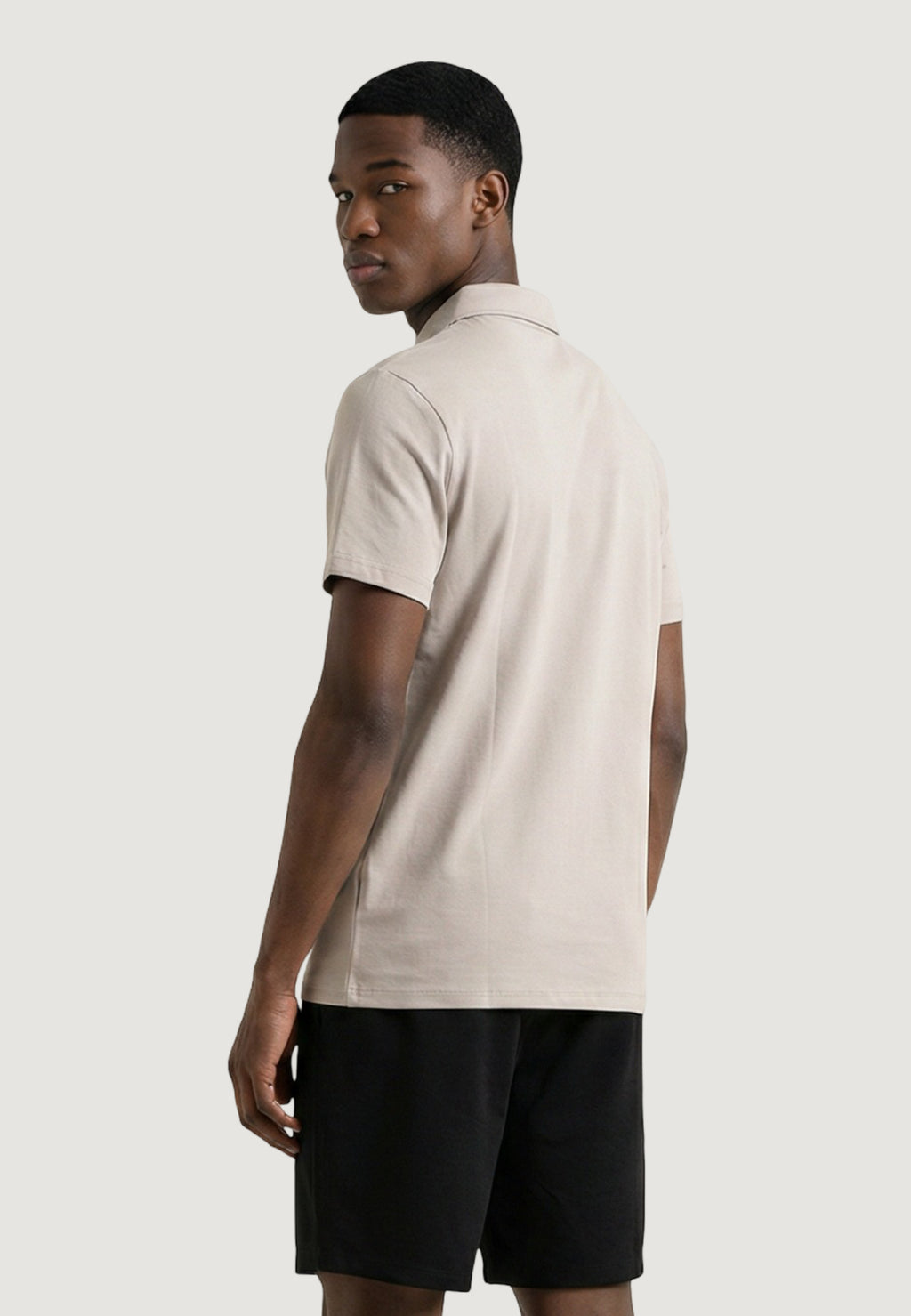 Camicia manica corta YOS CAMICIA OVER M/M CUPRO TESSUTO LEGGERO