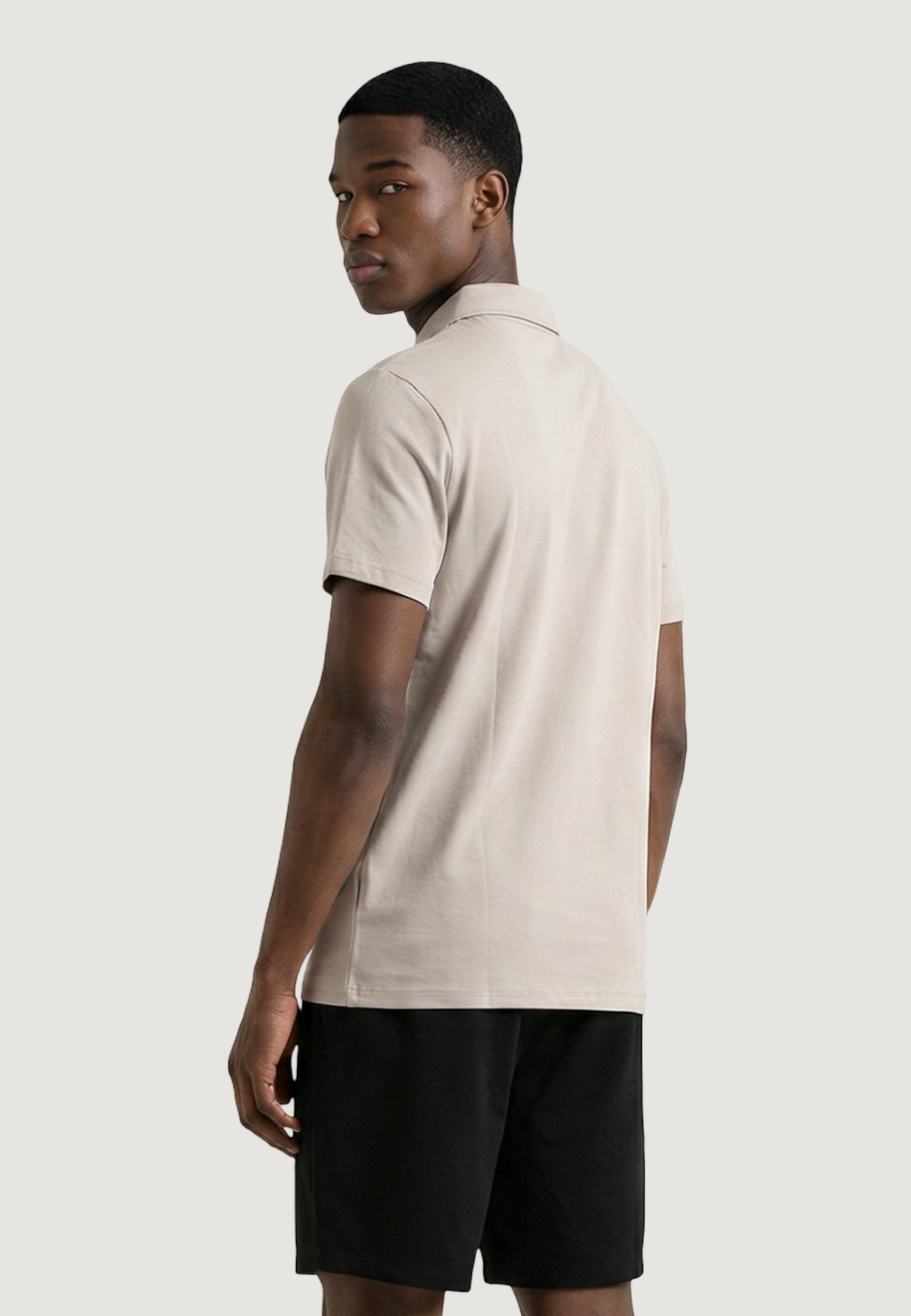 Camicia manica corta YOS CAMICIA OVER M/M CUPRO TESSUTO LEGGERO