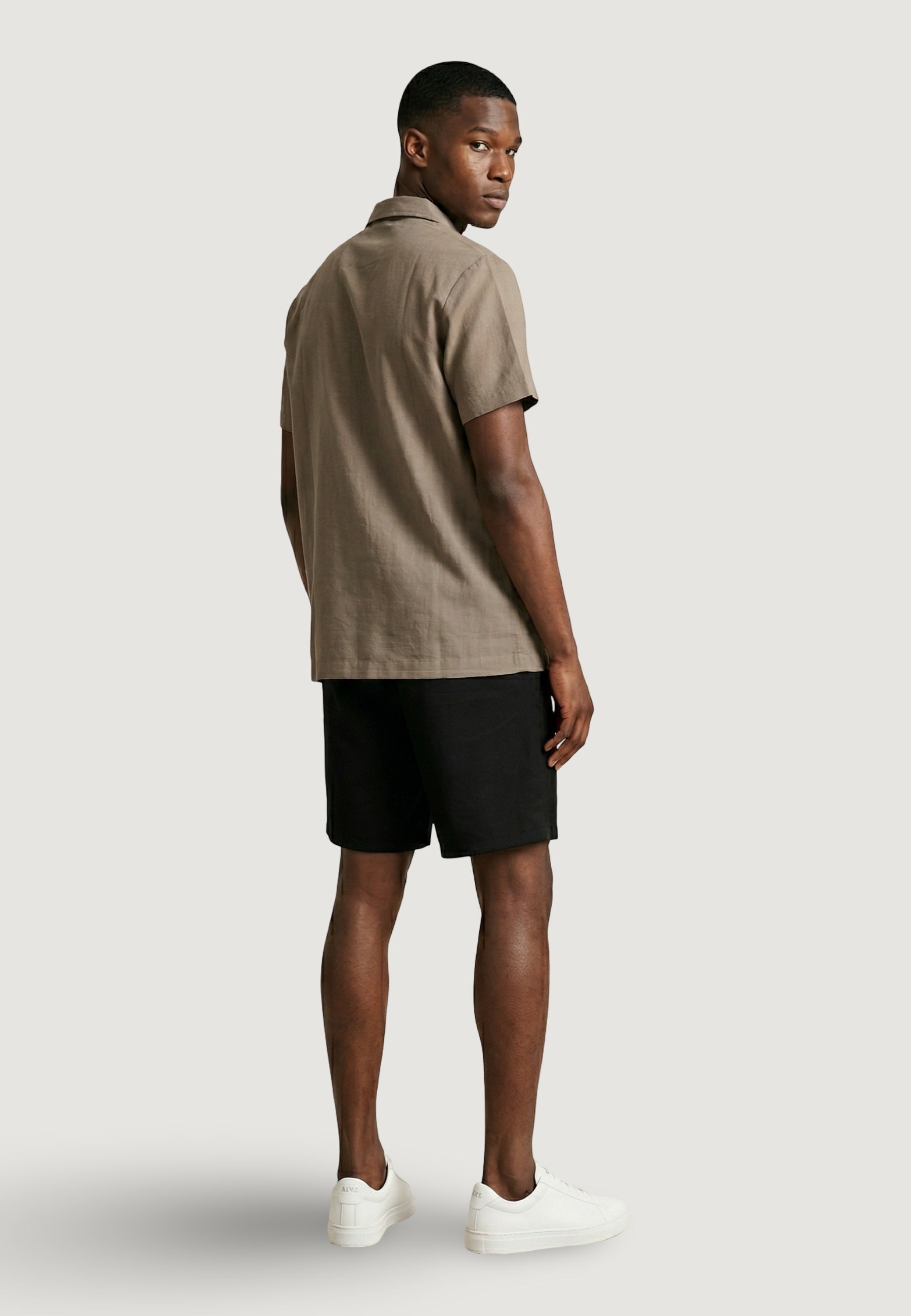 Camicia manica corta YOS CAMICIA OVER M/M CUPRO TESSUTO LEGGERO