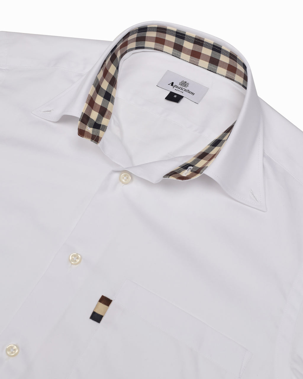 Camicia manica lunga Aquascutum Active BUTTON DOWN POPELINE SHIRT