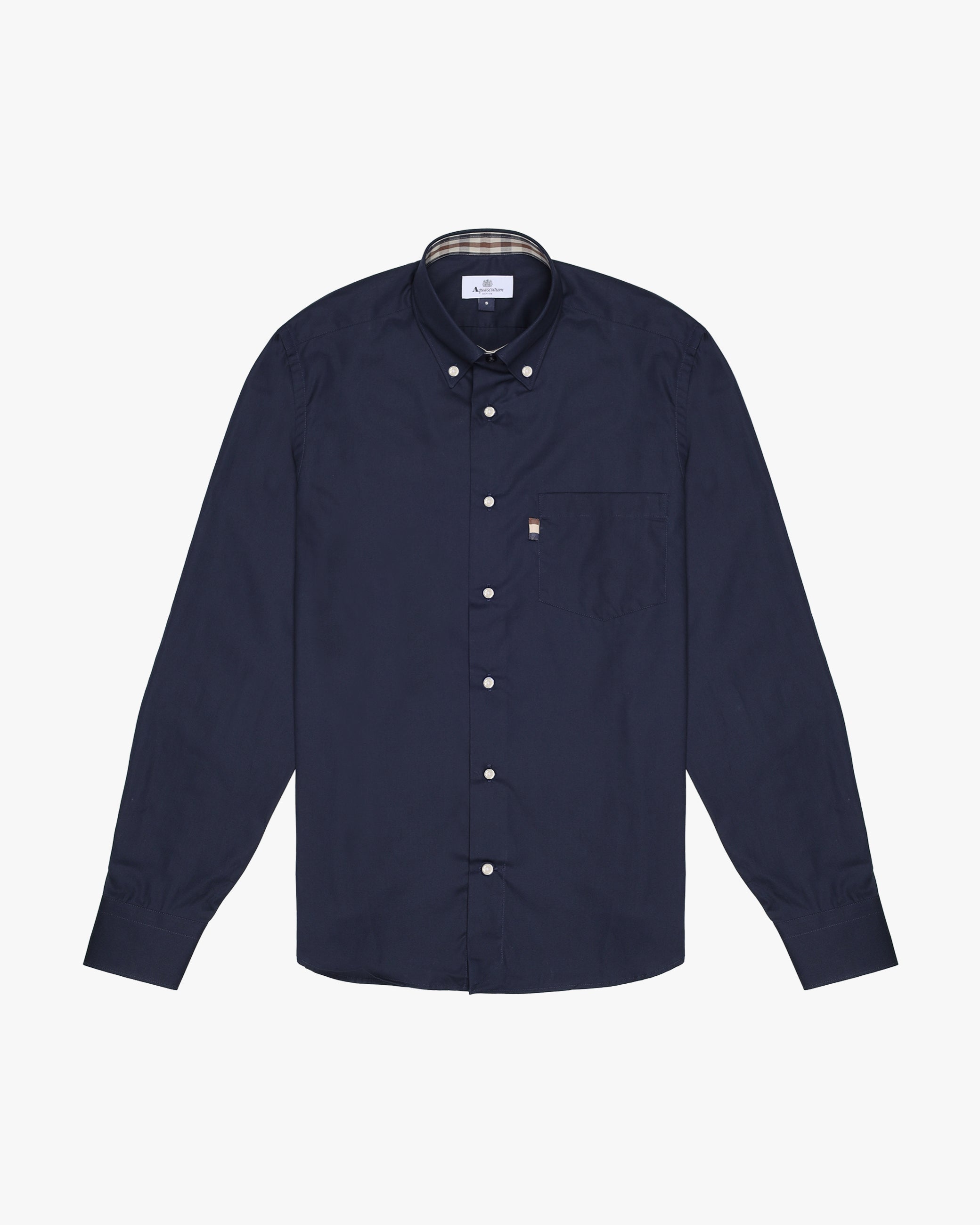 Camicia manica lunga Aquascutum Active BUTTON DOWN POPELINE SHIRT