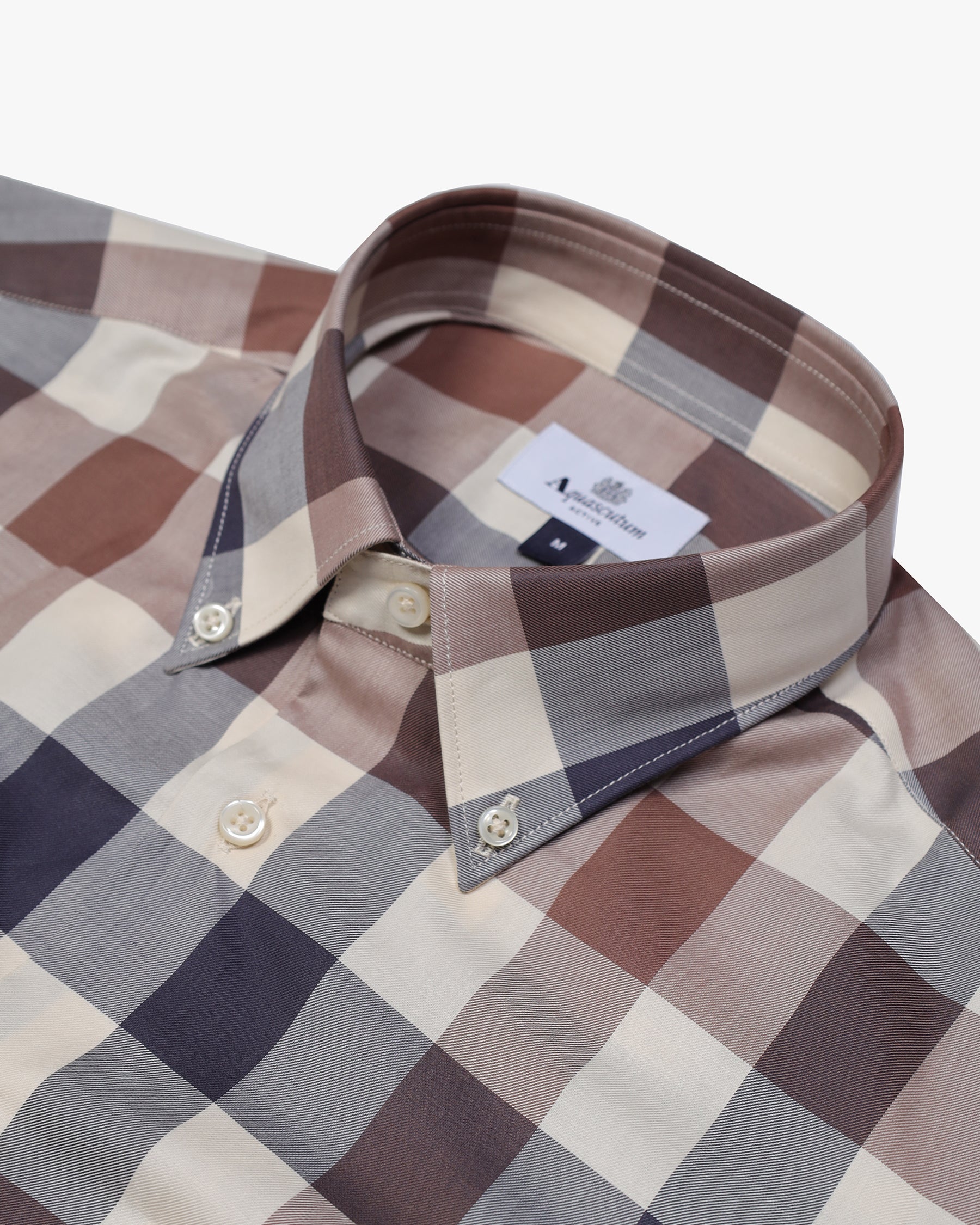 Camicia manica lunga Aquascutum Active MACRO ICONIC SHIRT