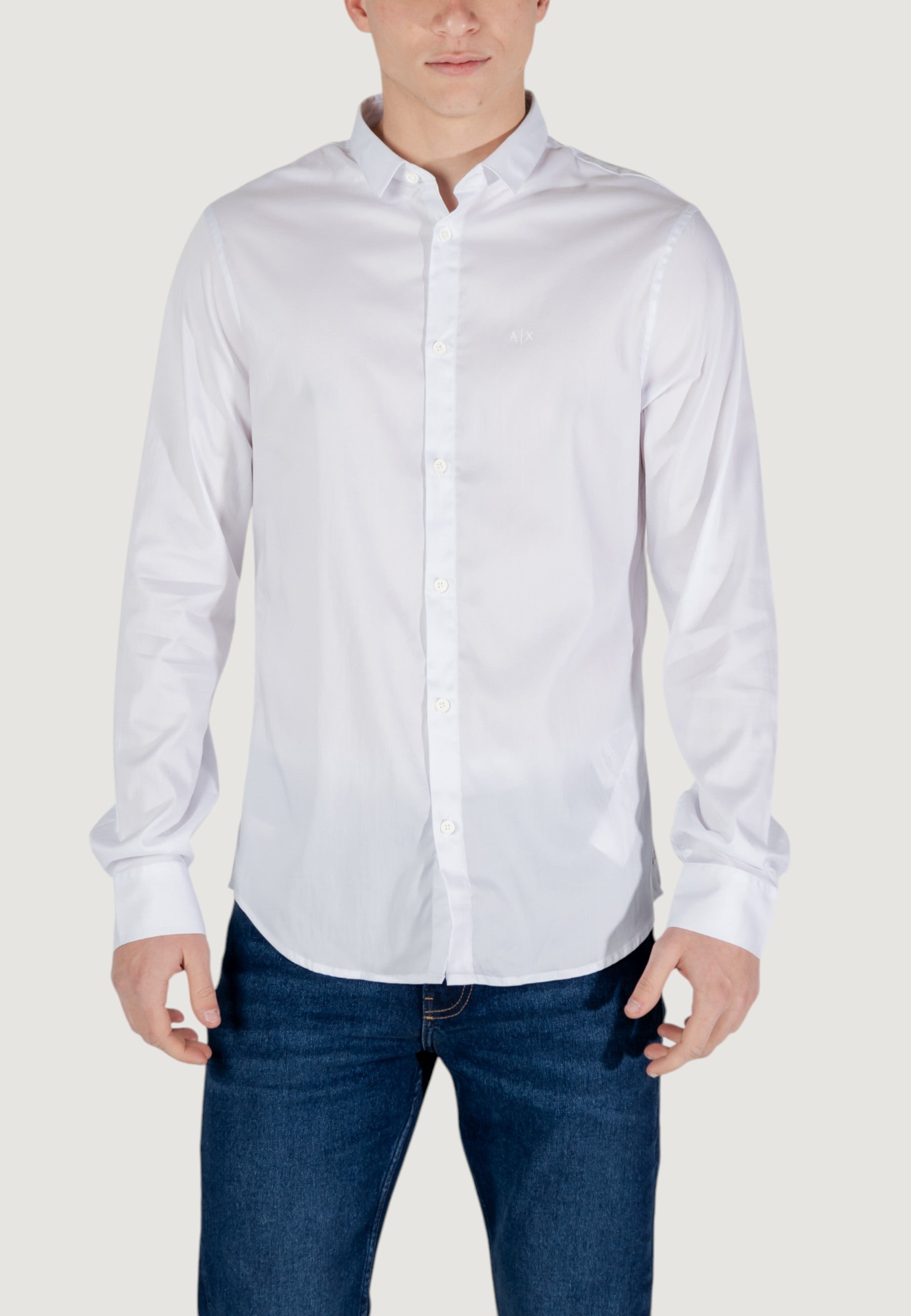Camicia manica lunga Armani Exchange 8NZC49 ZNYXZ