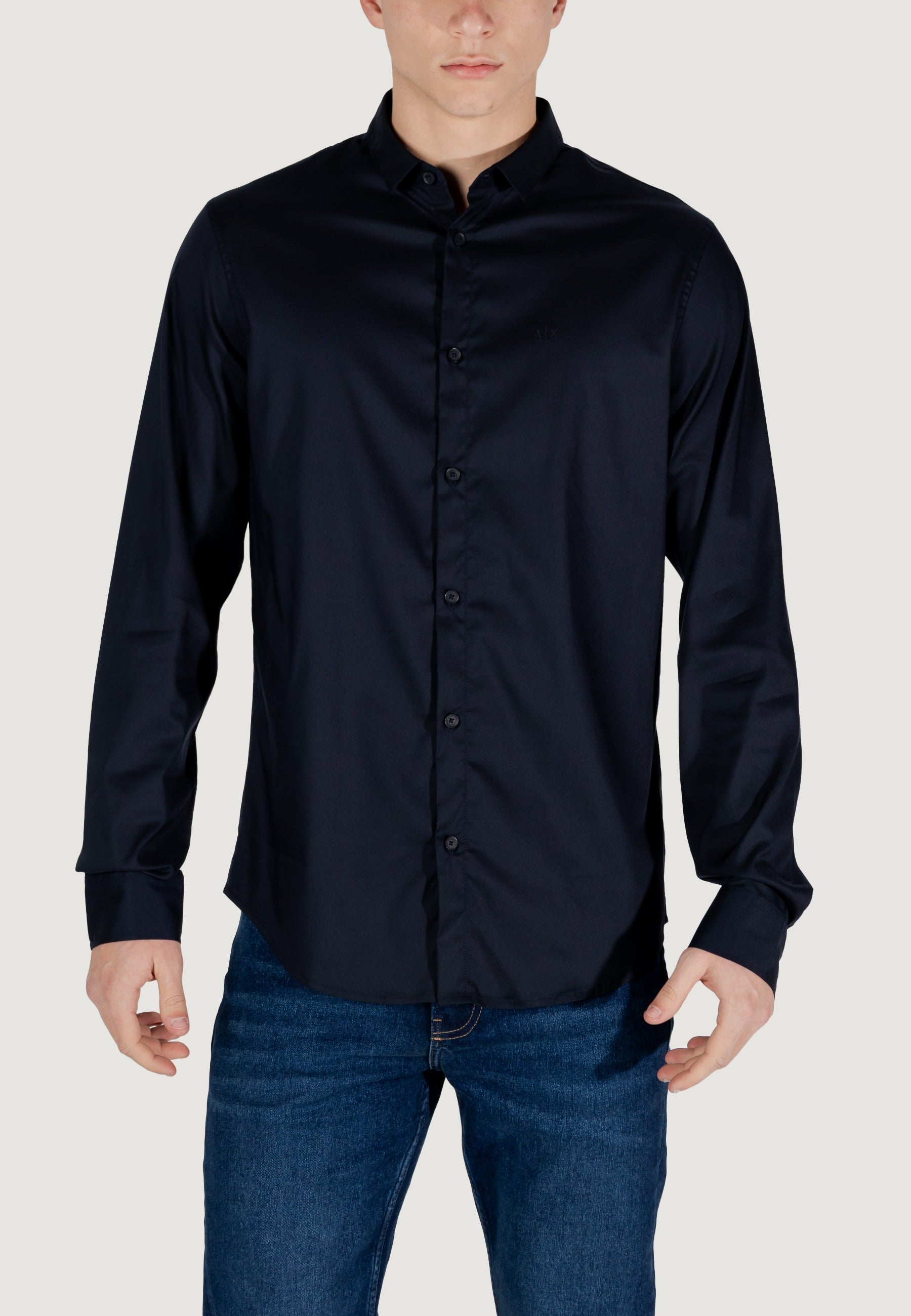 Camicia manica lunga Armani Exchange 8NZC49 ZNYXZ
