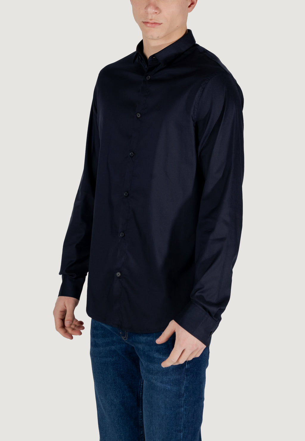 Camicia manica lunga Armani Exchange 8NZC49 ZNYXZ