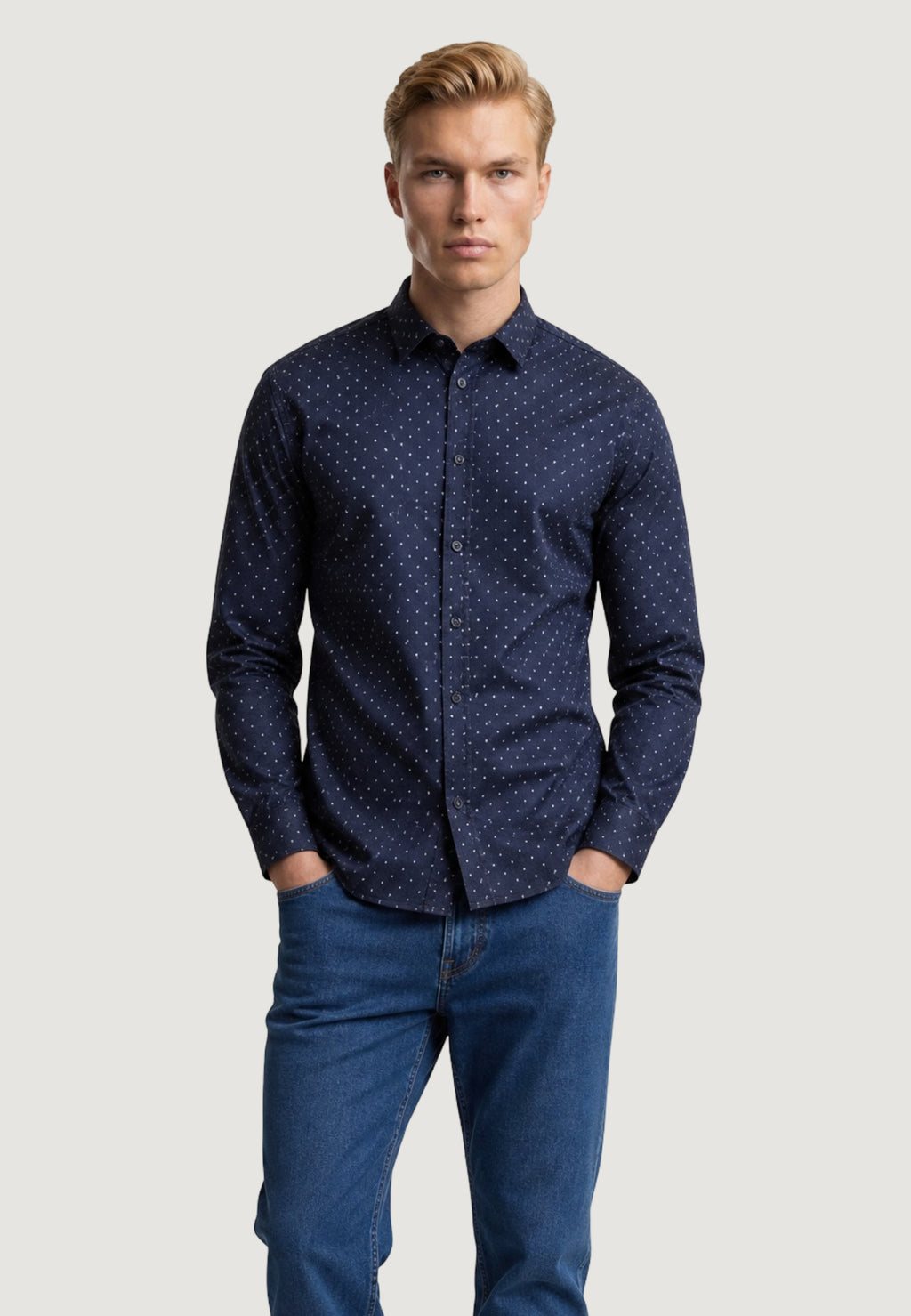 Long sleeve shirt Armani Exchange XM000625 AF13184