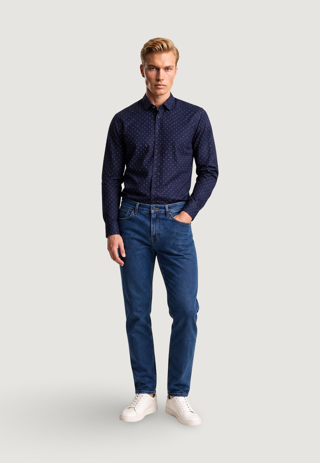 Long sleeve shirt Armani Exchange XM000625 AF13184