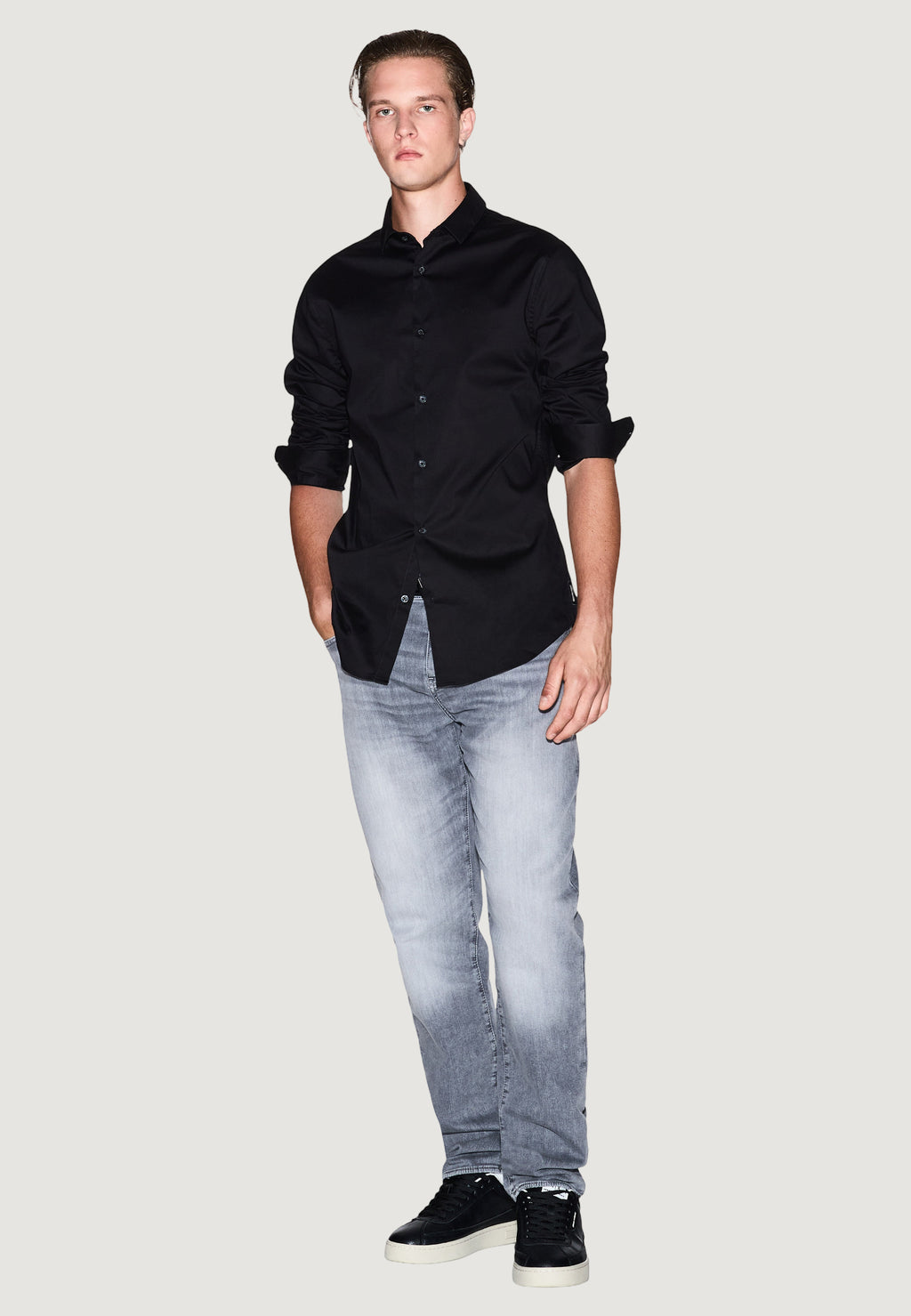 Camicia manica lunga Armani Exchange 8NZC31 ZN28Z