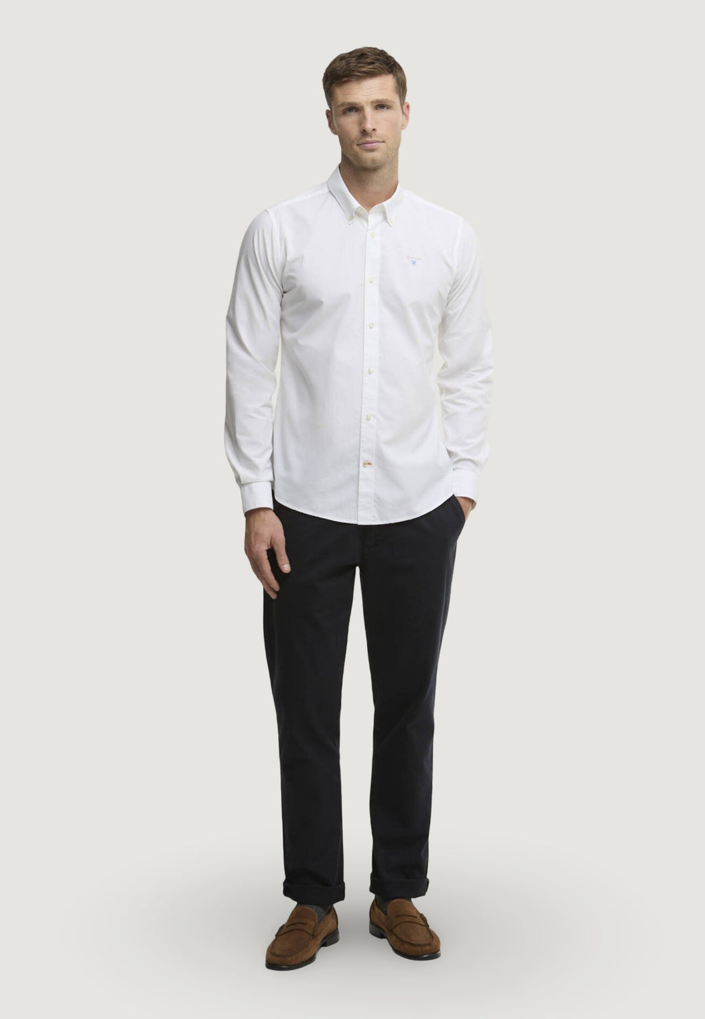 Camicia manica lunga Barbour TREEPORT POPLIN