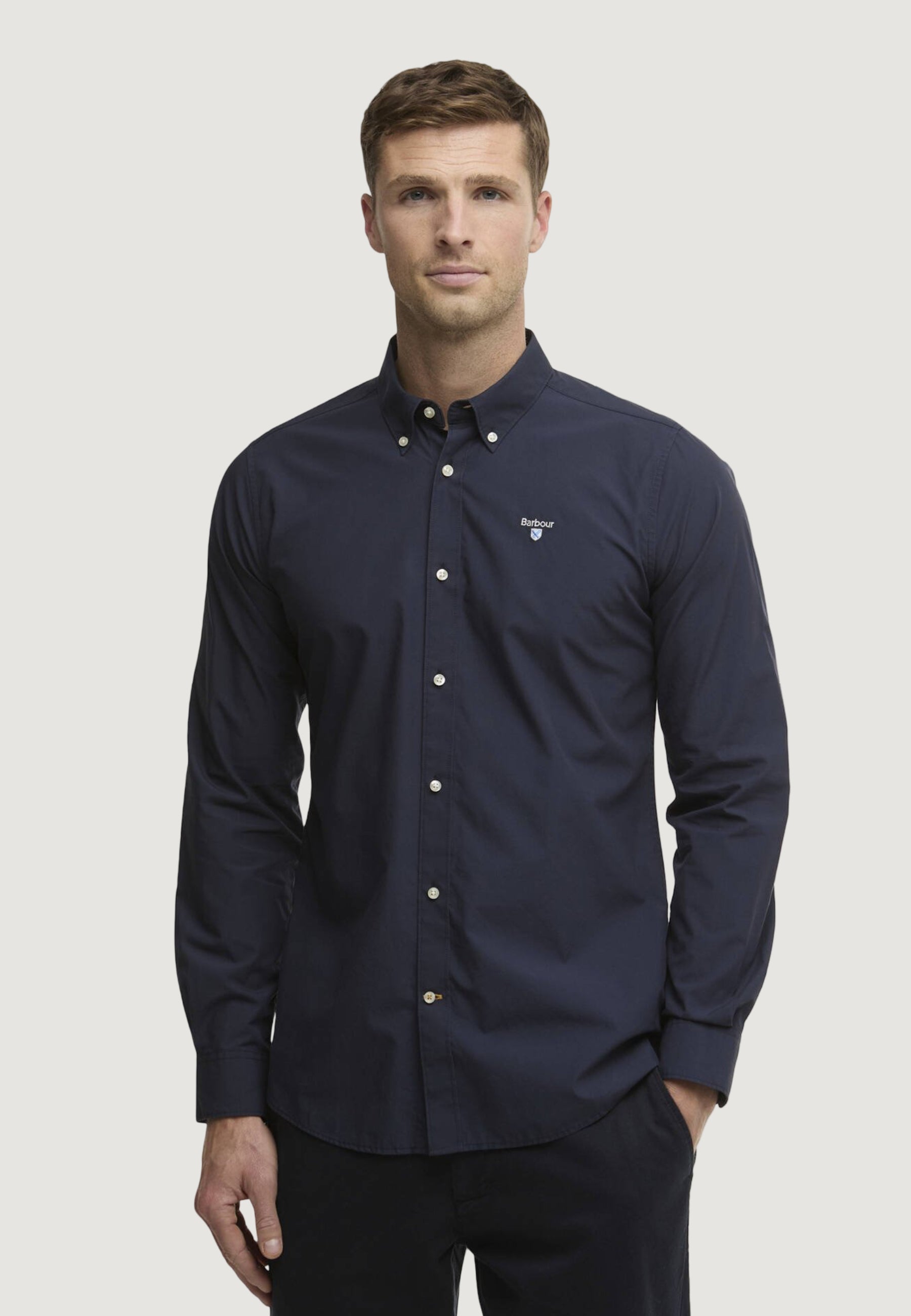 Camicia manica lunga Barbour TREEPORT POPLIN