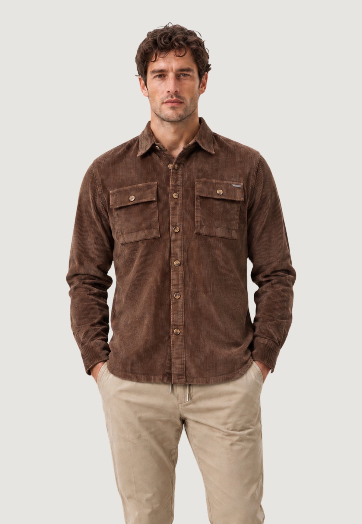 Camicia manica lunga Gianni Lupo OVERSHIRT