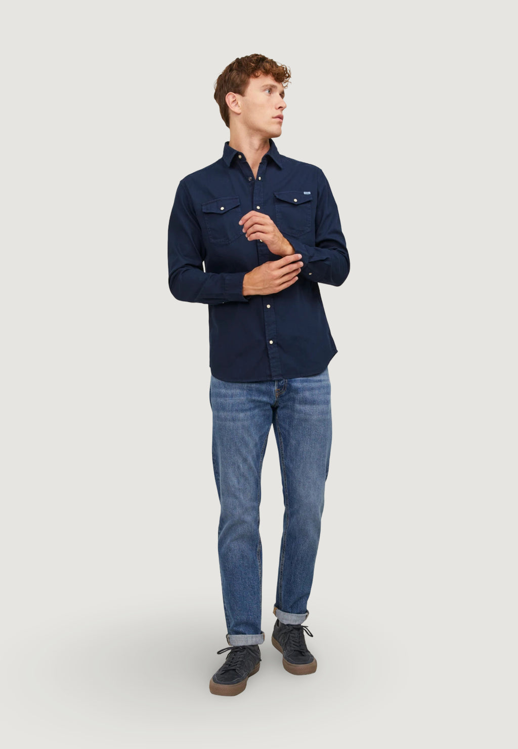 Camicia manica lunga Jack Jones JJESHERIDAN L/S NOOS