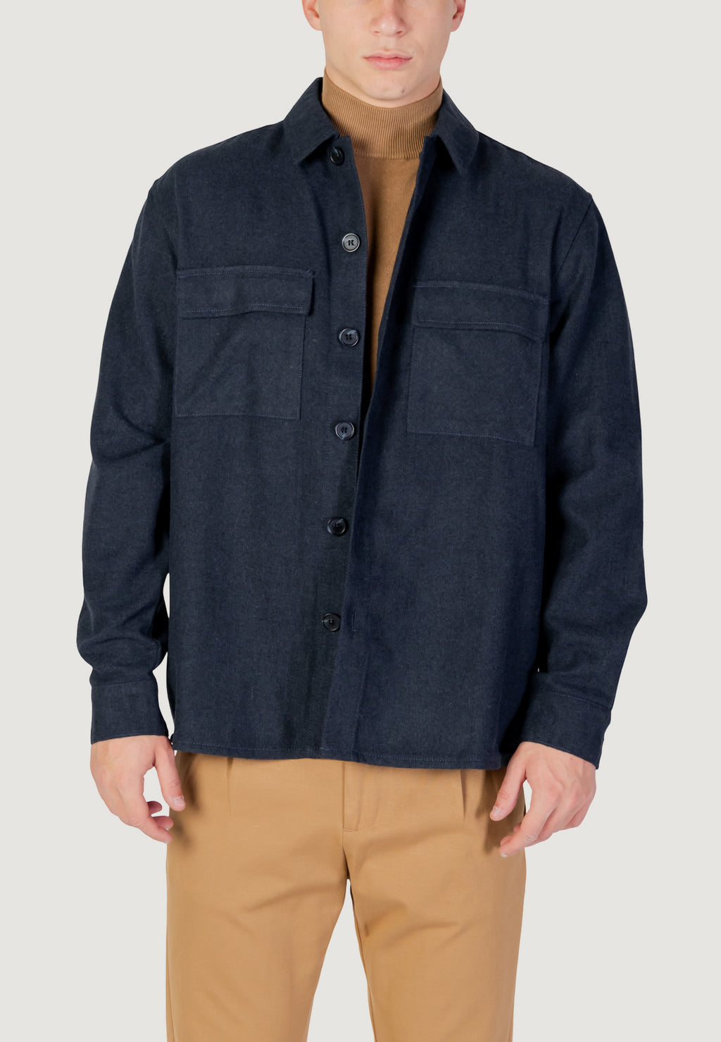 Long sleeve shirt Only & Sons ONSPAUL RLX OVERSHIRT
