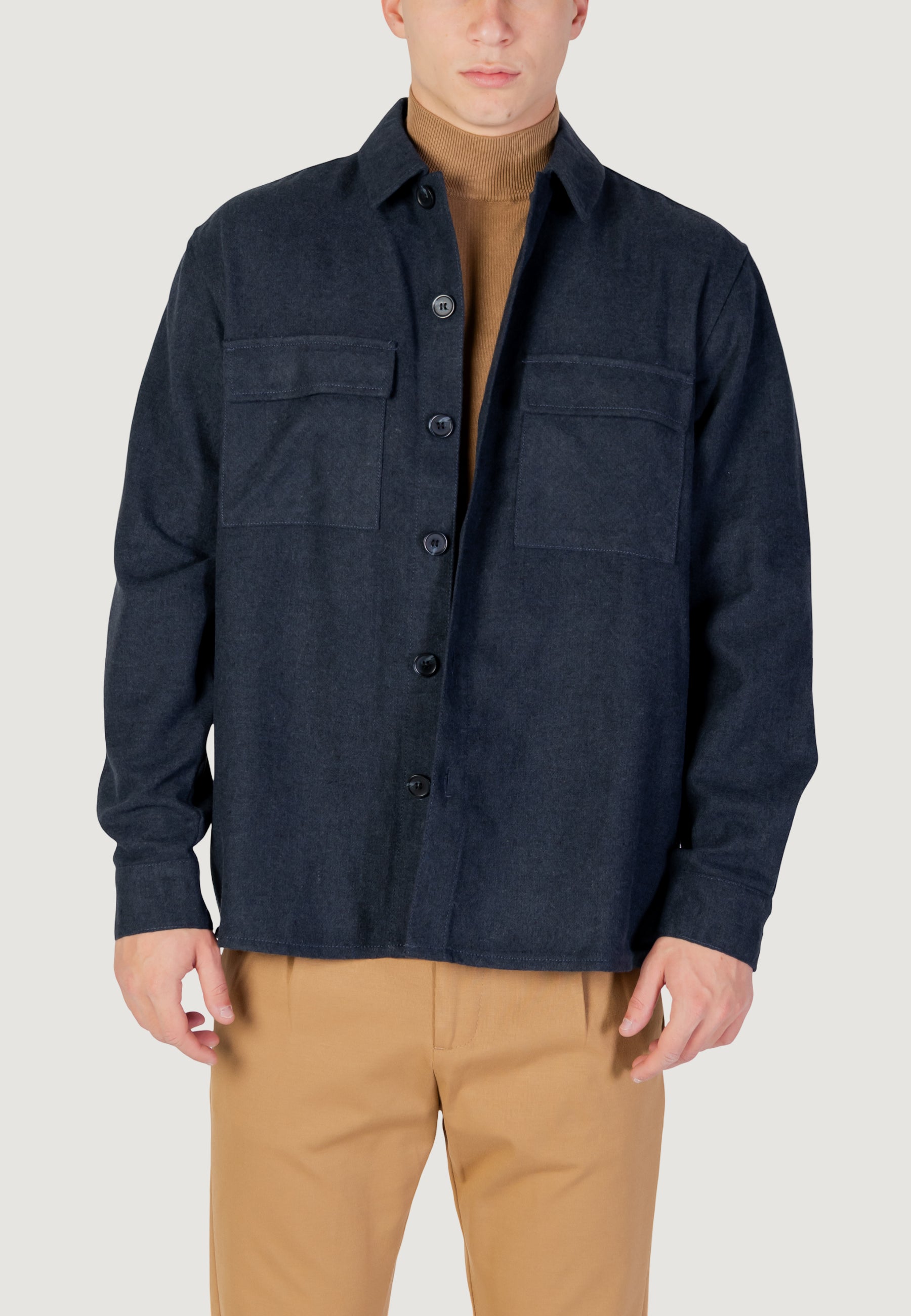 Long sleeve shirt Only & Sons ONSPAUL RLX OVERSHIRT
