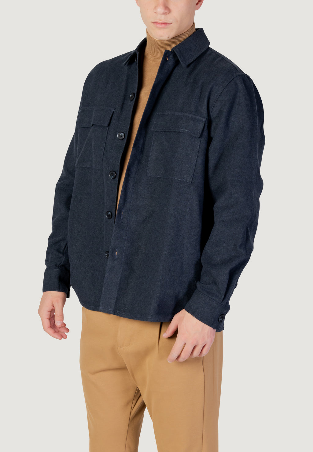 Long sleeve shirt Only & Sons ONSPAUL RLX OVERSHIRT