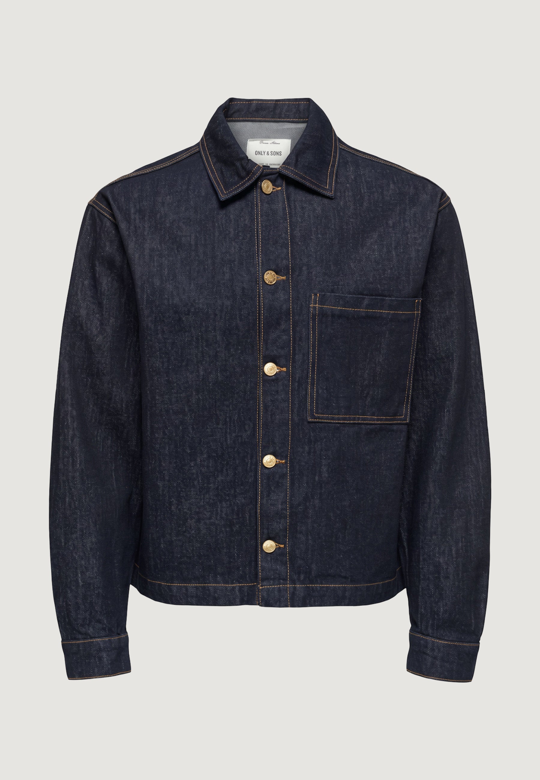 Camicia manica lunga Only & Sons Onssprick Box Azg Dnm Jacket