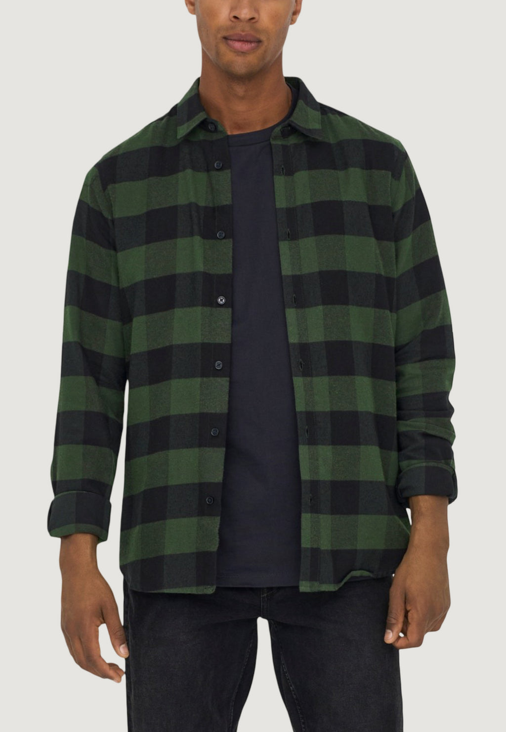 Long sleeve shirt Only & Sons ONSGUDMUND LS CHECKED SHIRT NOOS 