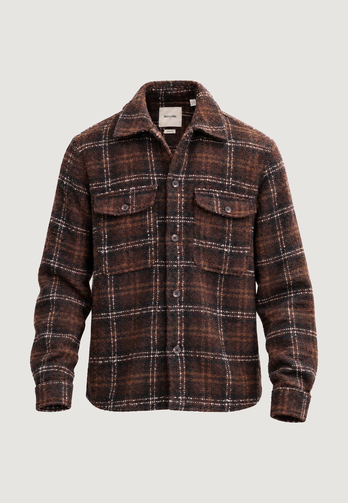 Camicia manica lunga Only & Sons Onsluigi Ls Boucle Reg Overshirt