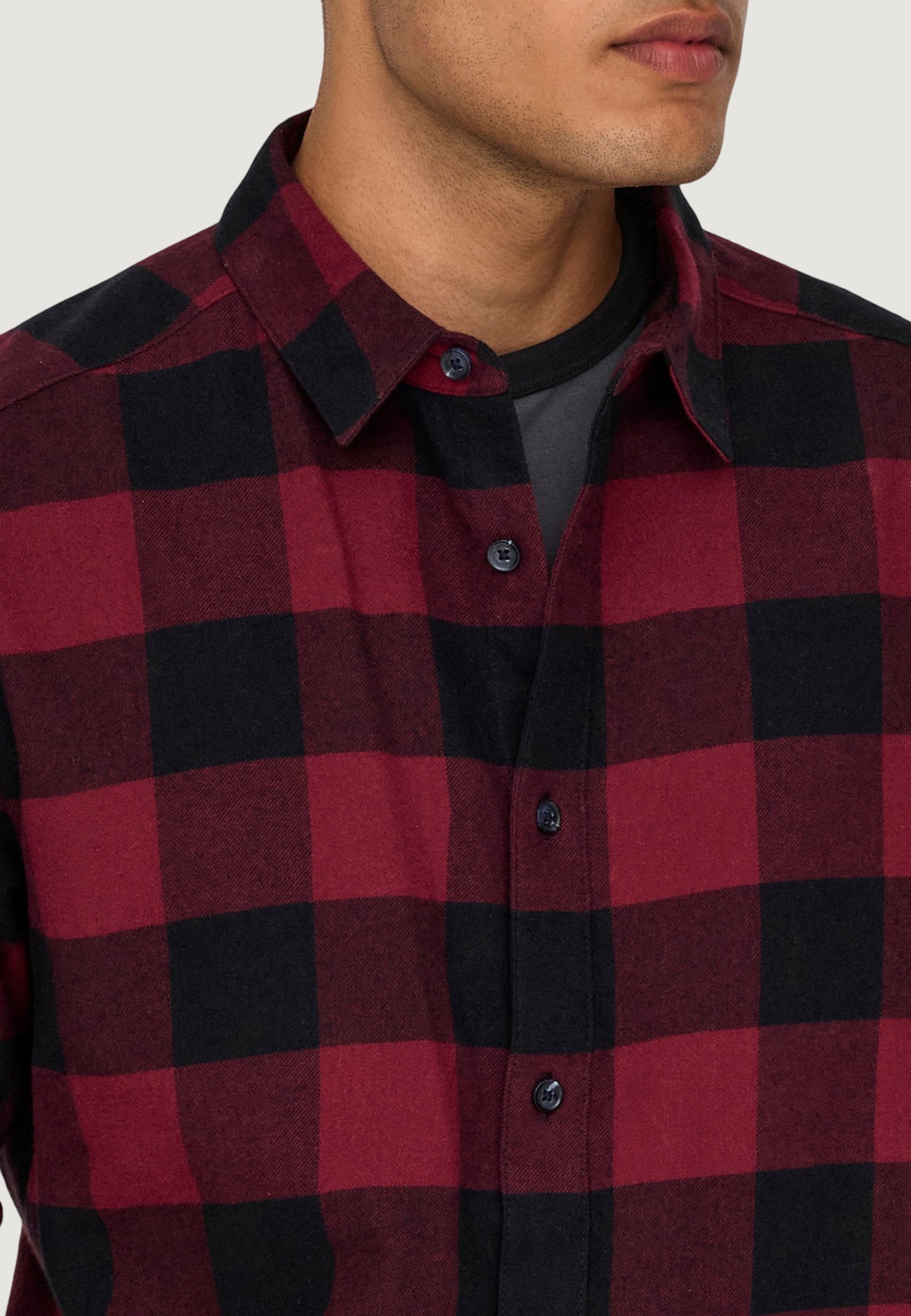 Long sleeve shirt Only & Sons ONSGUDMUND LS CHECKED SHIRT NOOS 