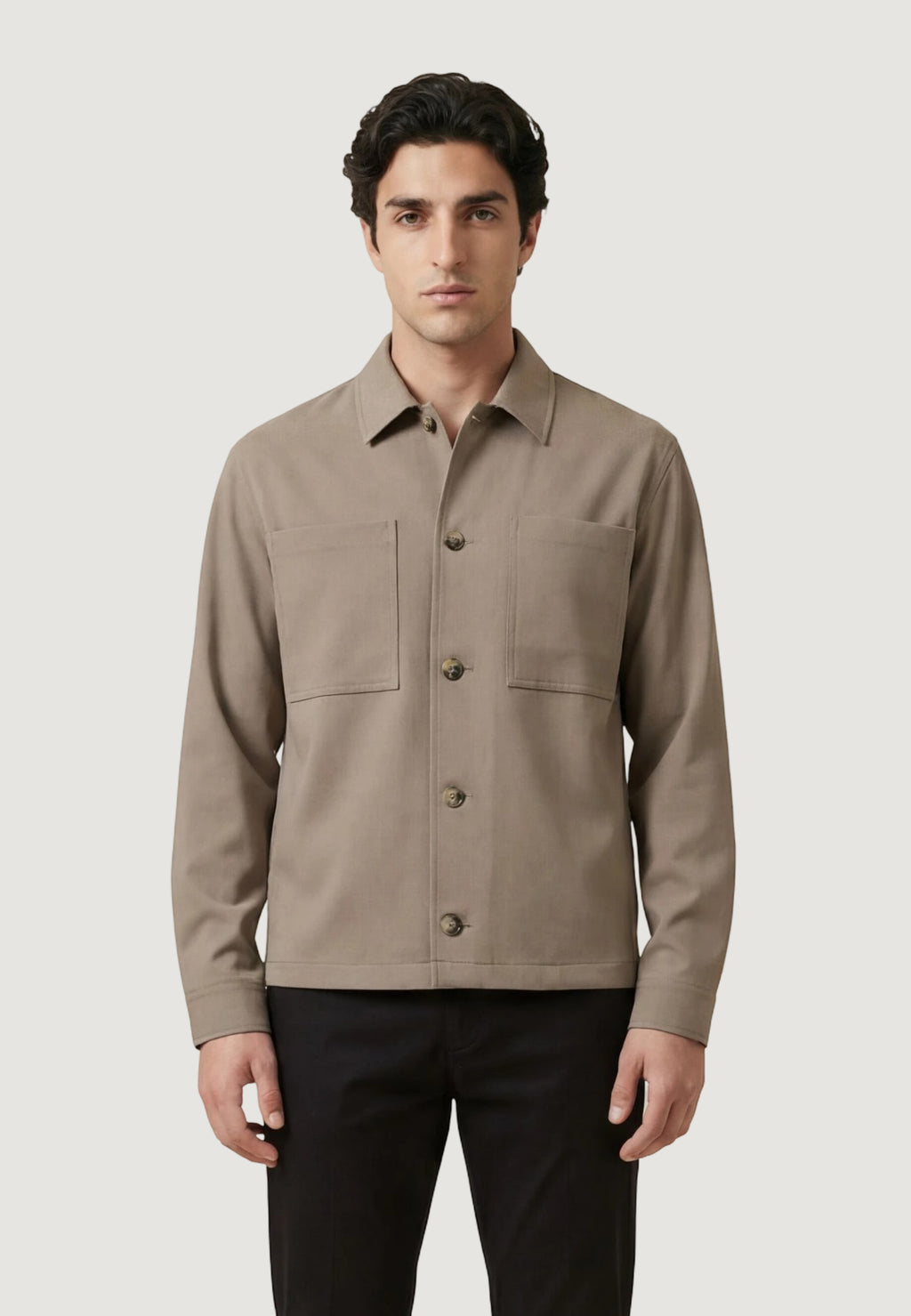 Long sleeve shirt Only & Sons Onswill 0292 Loose Overshirt