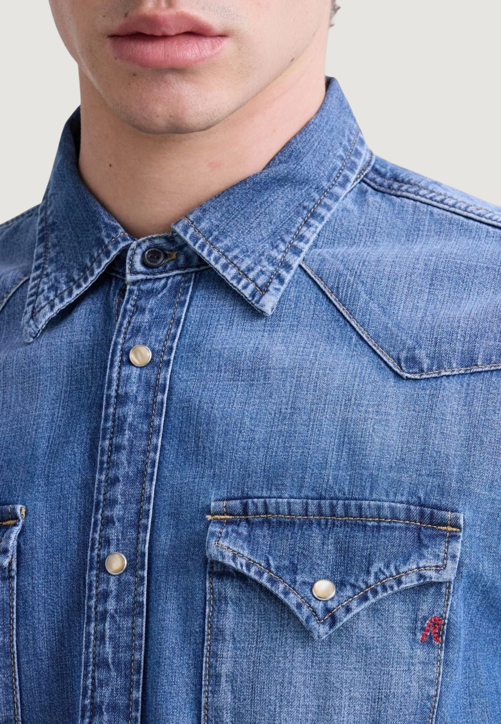 Camicia manica lunga Replay REGULAR