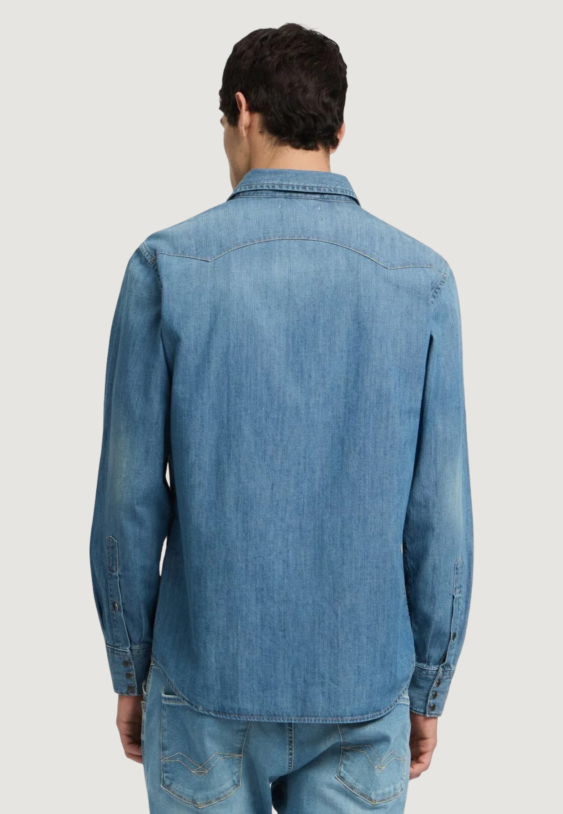 Long sleeve shirt Replay REGULAR