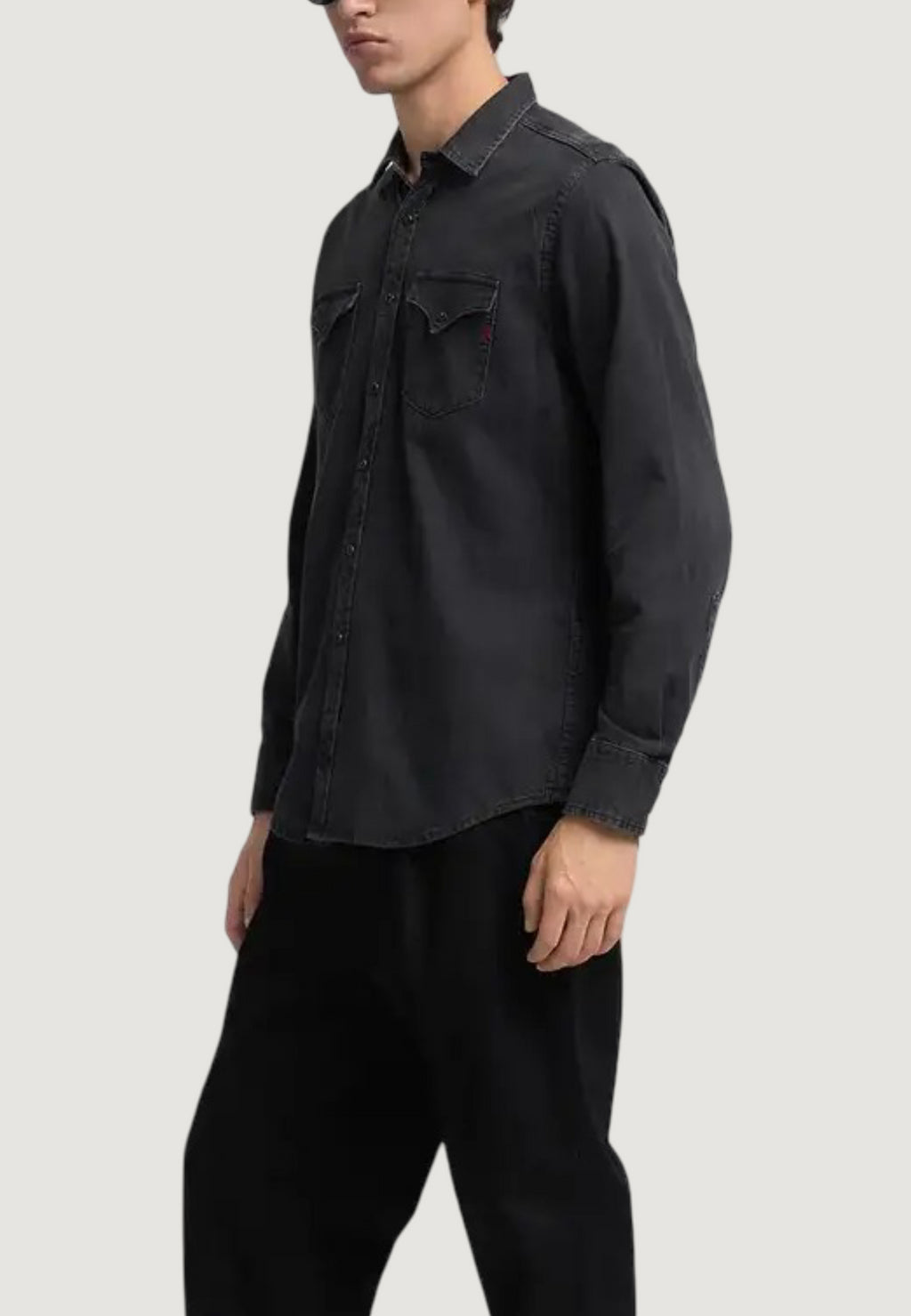 Long sleeve shirt Replay REGULAR