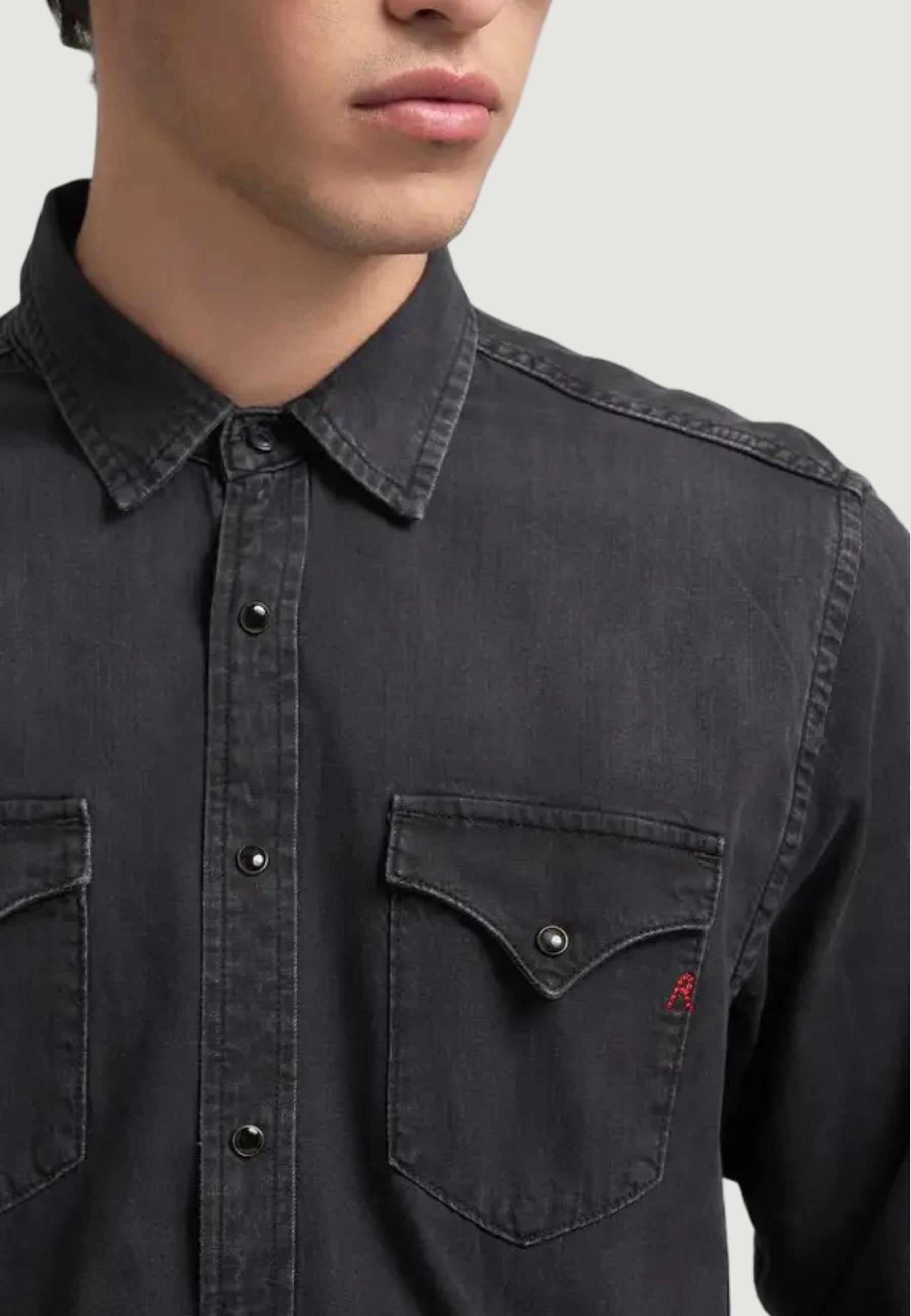 Long sleeve shirt Replay REGULAR