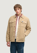 Camicia manica lunga Superdry Retro Fleece Overshirt