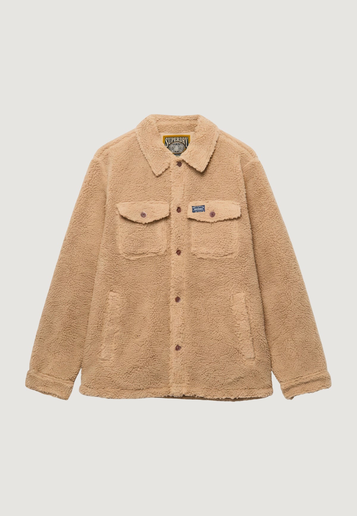 Camicia manica lunga Superdry Retro Fleece Overshirt