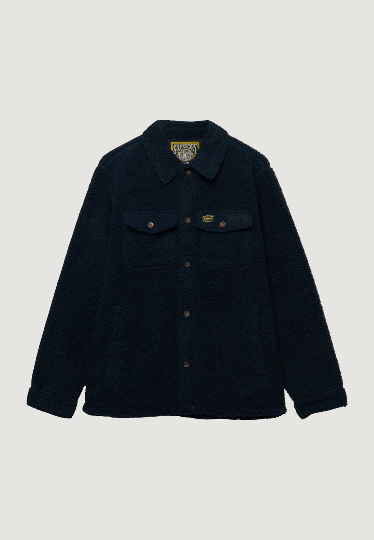 Camicia manica lunga Superdry Retro Fleece Overshirt