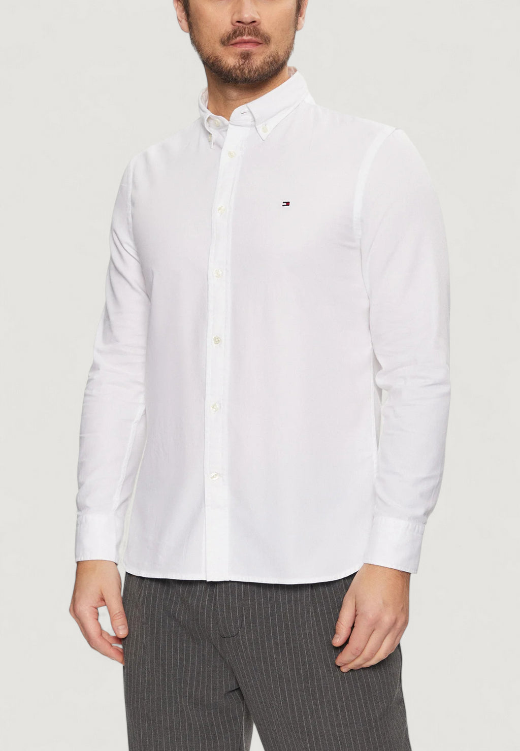 Camicia manica lunga Tommy Hilfiger FLEX DOBBY SF SHIRT