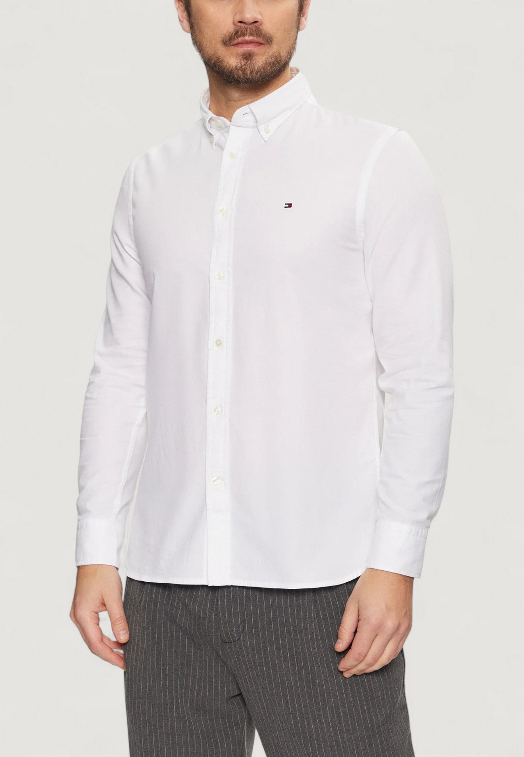 Camicia manica lunga Tommy Hilfiger FLEX DOBBY SF SHIRT