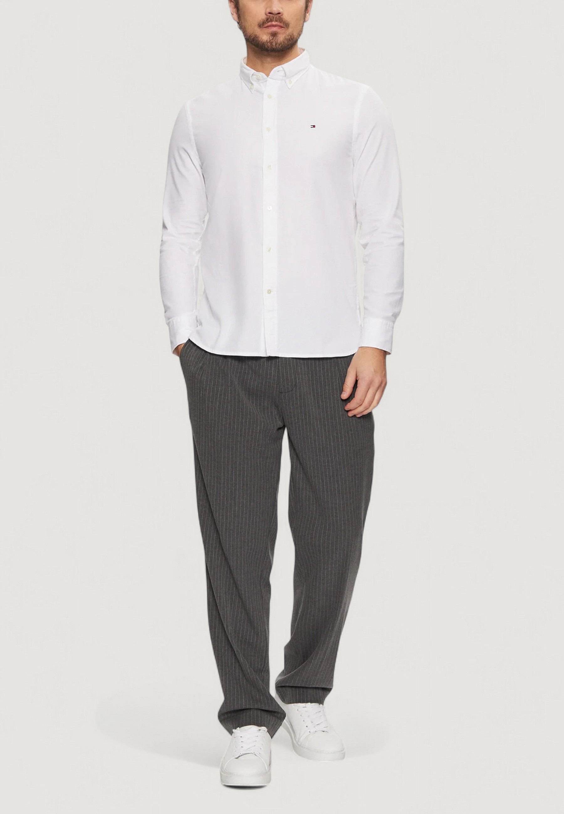 Camicia manica lunga Tommy Hilfiger FLEX DOBBY SF SHIRT